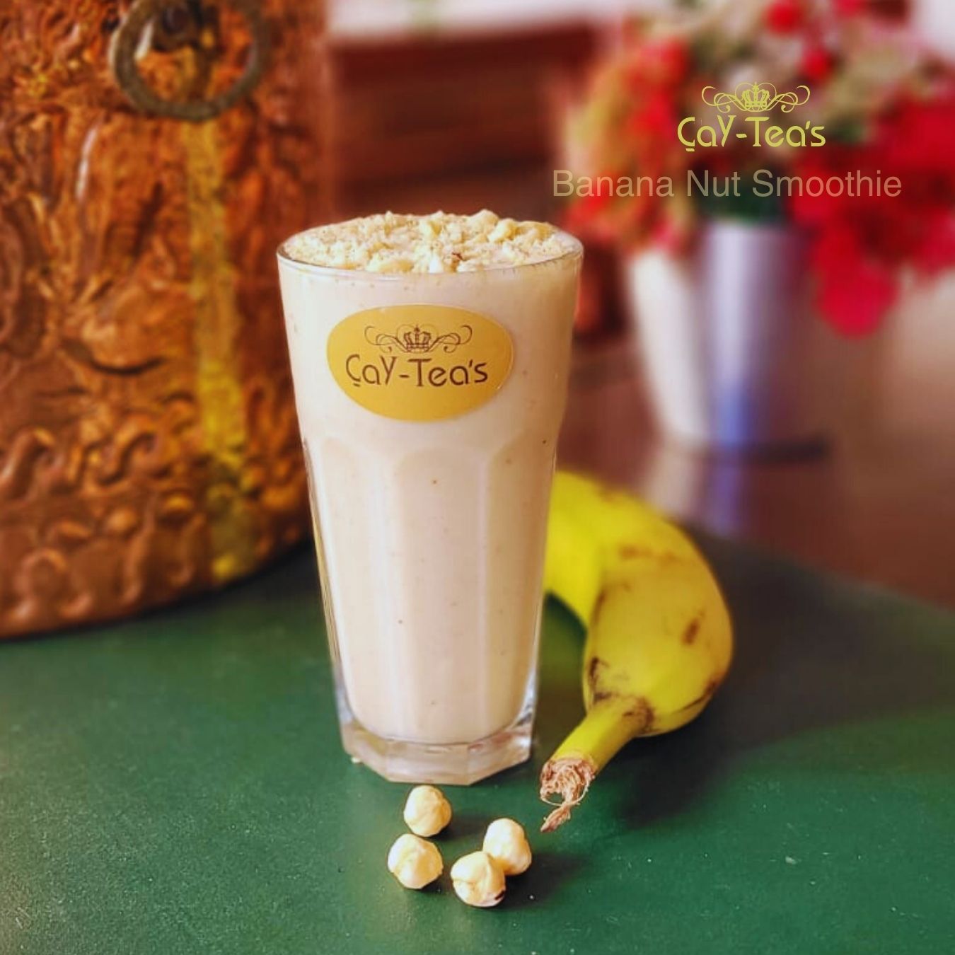 Banana Nut Smoothie ( Vegan)