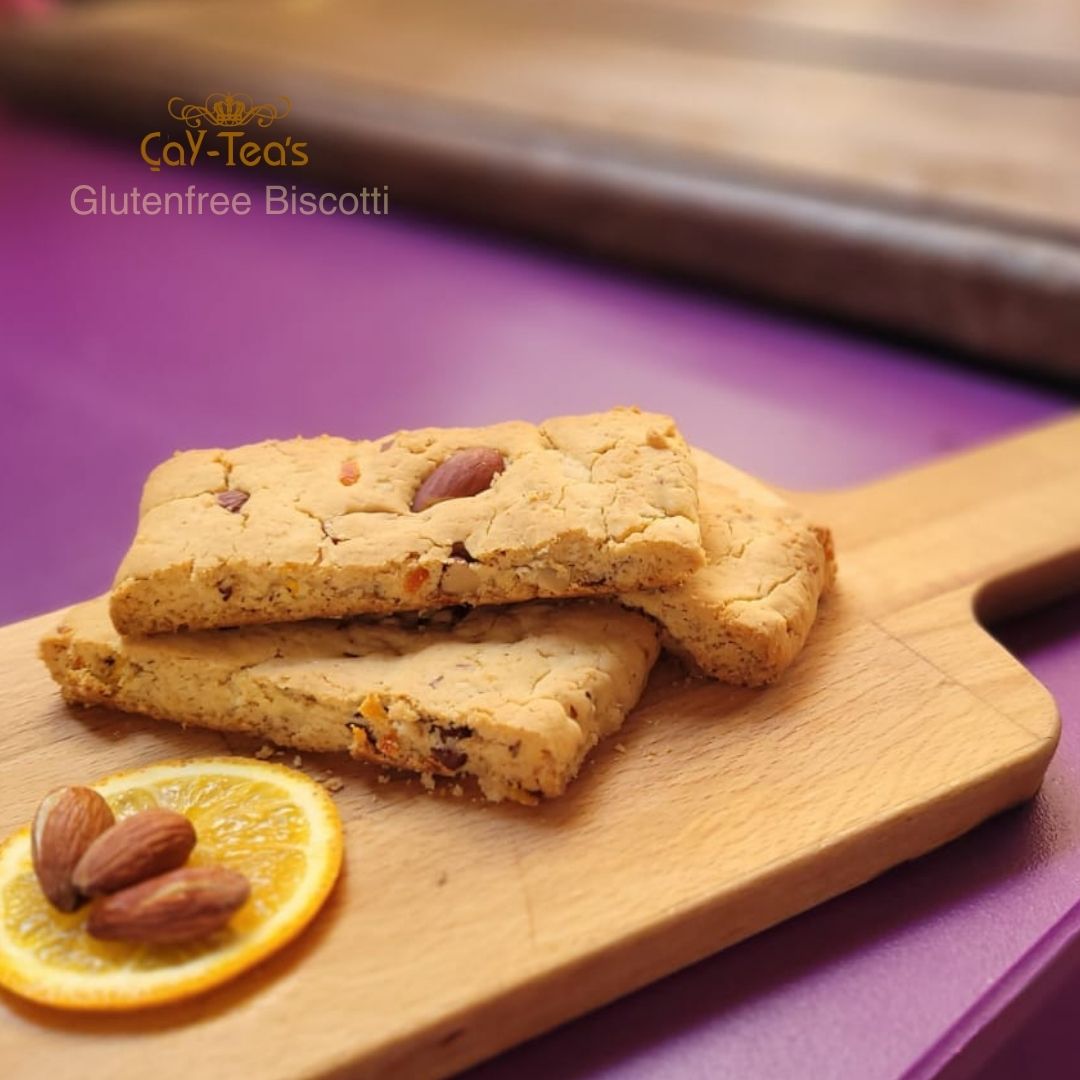 Almond & Orange Biscotti ( Glutenfree)